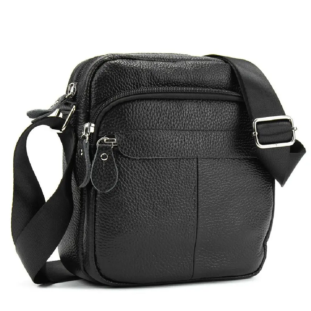 Шкіряний невеликий месенджер Tiding Bag M56-0082A