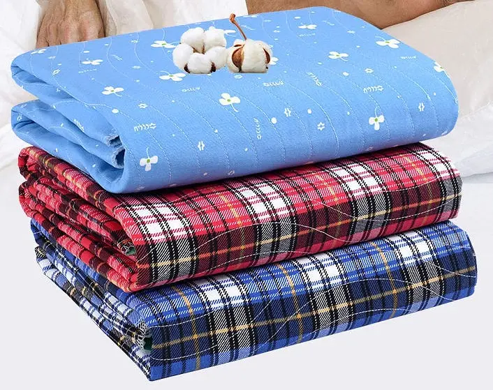 Багаторазова пелюшка для собак Derby Washable Reusable Pet Pee Pad Cotton Plaid 60х90 см - фото 4