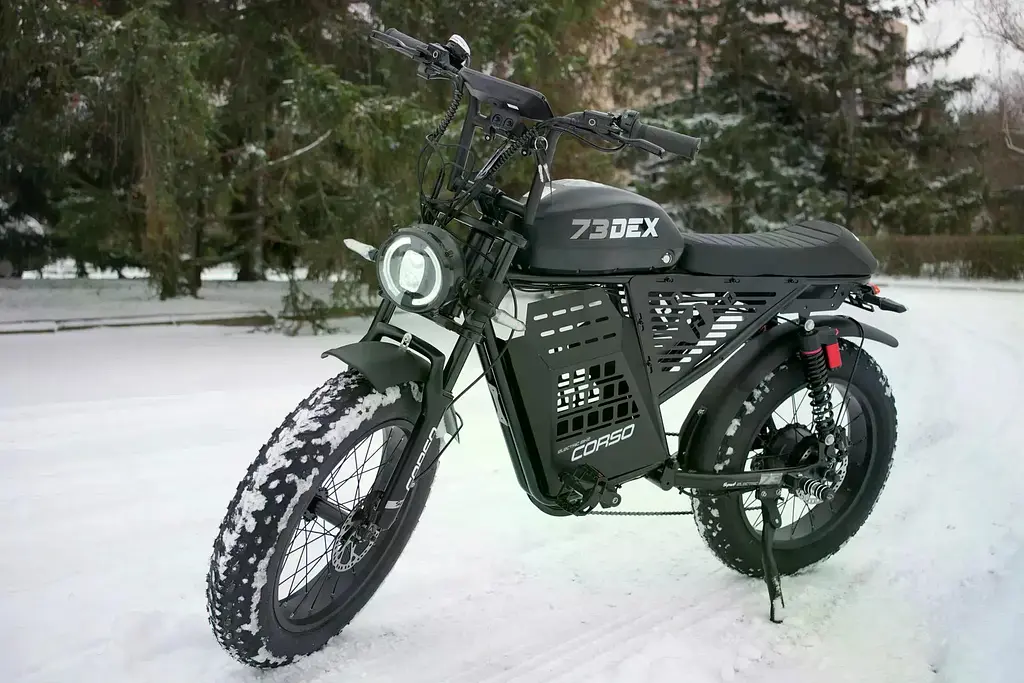 Електрофетбайк Corso DEX-73 20" DX-22530 (1200W 48V 23Ah) Чорний - фото 2