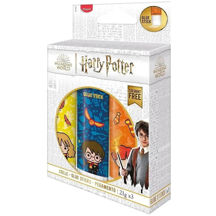 Клей-олівець Maped Harry Potter 3 x 21 г (MP.822103) - фото 3