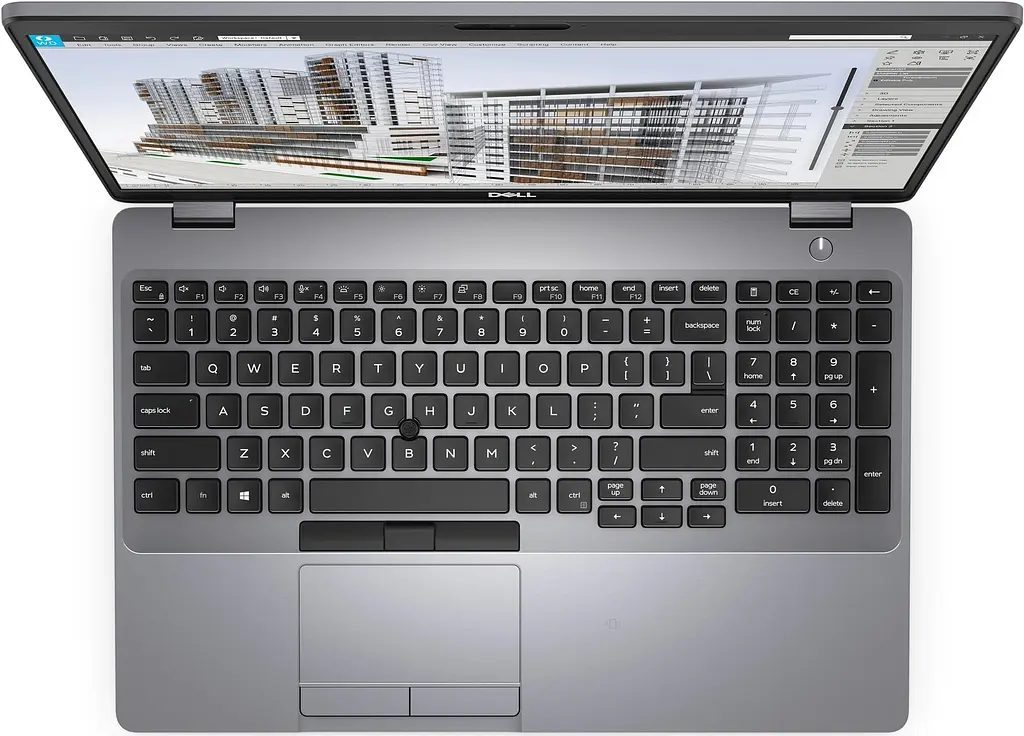Ноутбук Dell Precision 3551 15.6FHD AG/Intel i7-10750H/16/512F/NVD P620-4/W10P (N998PW3551_WP) - фото 4