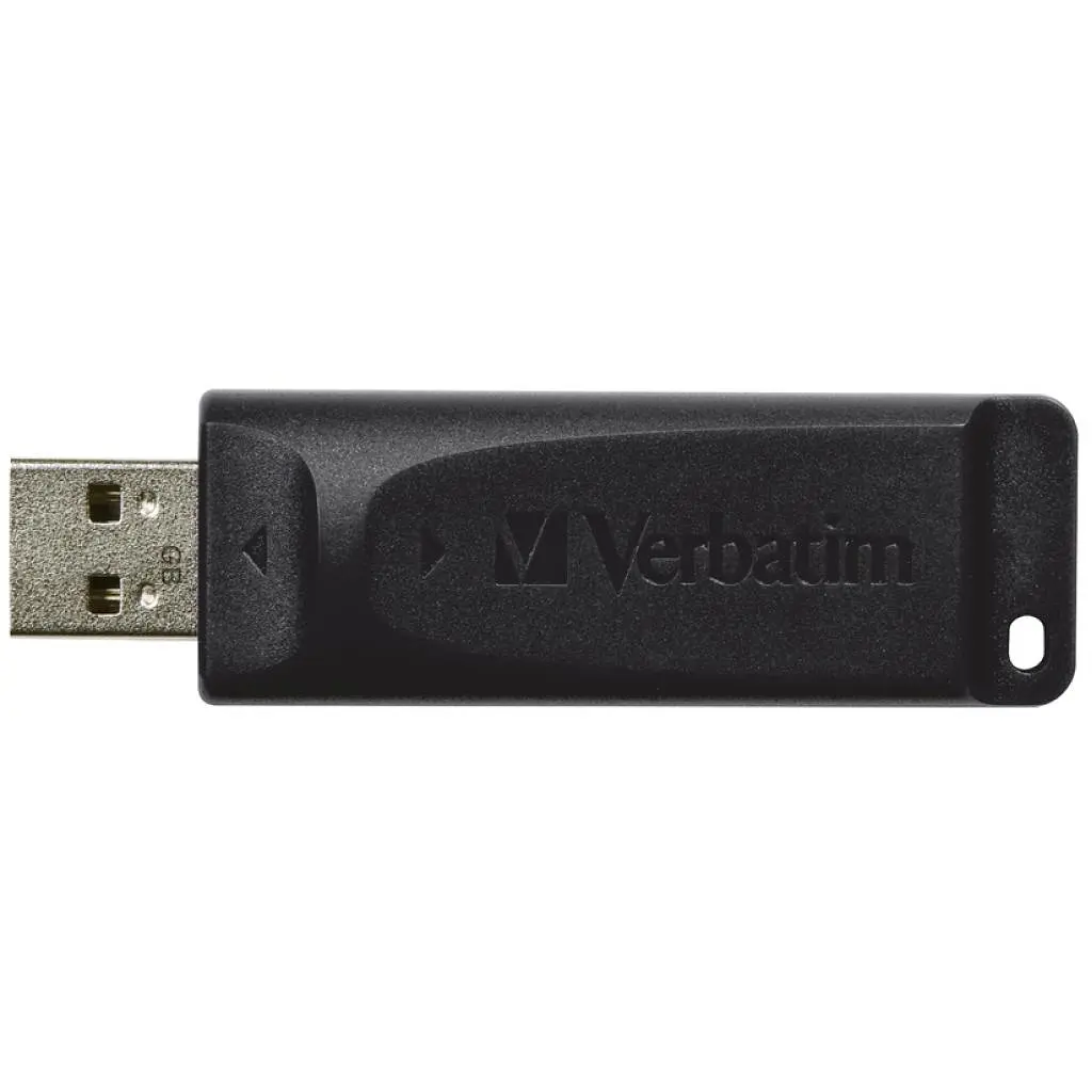 Флеш-накопичувач Verbatim USB флеш накопичувач 64GB Slider Black USB 2.0 (98698) - фото 2