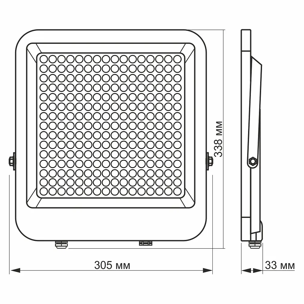 Прожектор Videx Premium LED F2 200W 5000K (VL-F2-2005G) - фото 4