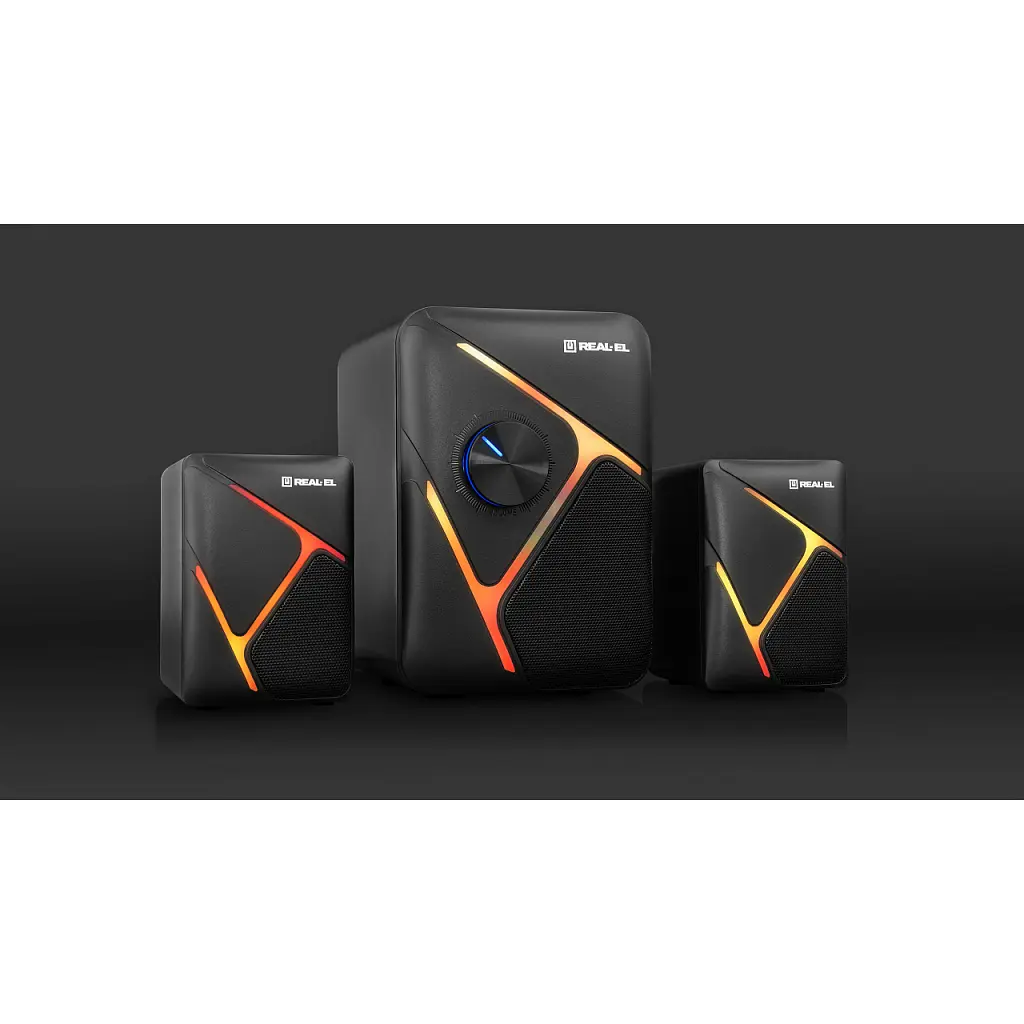 Акустична система REAL-EL M-320 Black (EL121300014) - фото 10
