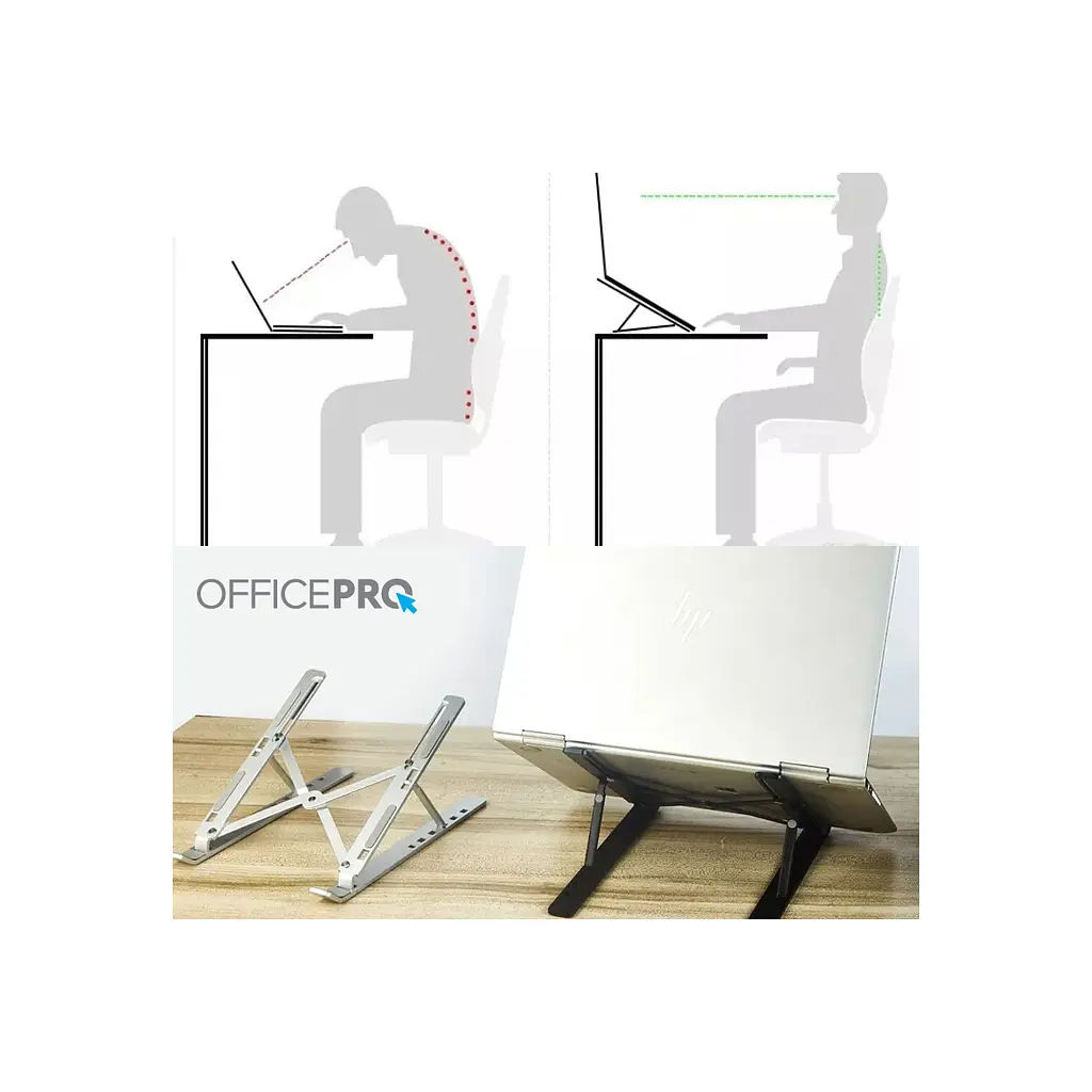 Подставка для ноутбука OfficePro LS320G Grey (LS320G) - фото 4
