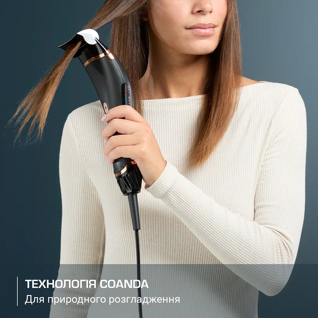 Фен Rowenta Ultimate Experience Air Motion 1300 Вт черный (CF8C20E0) - фото 11