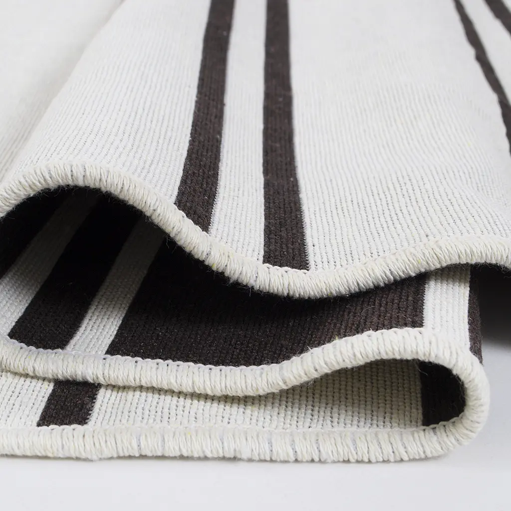 Ковер Lotus Home - Infinity Stripe коричневый двусторонний 80x150 - фото 5