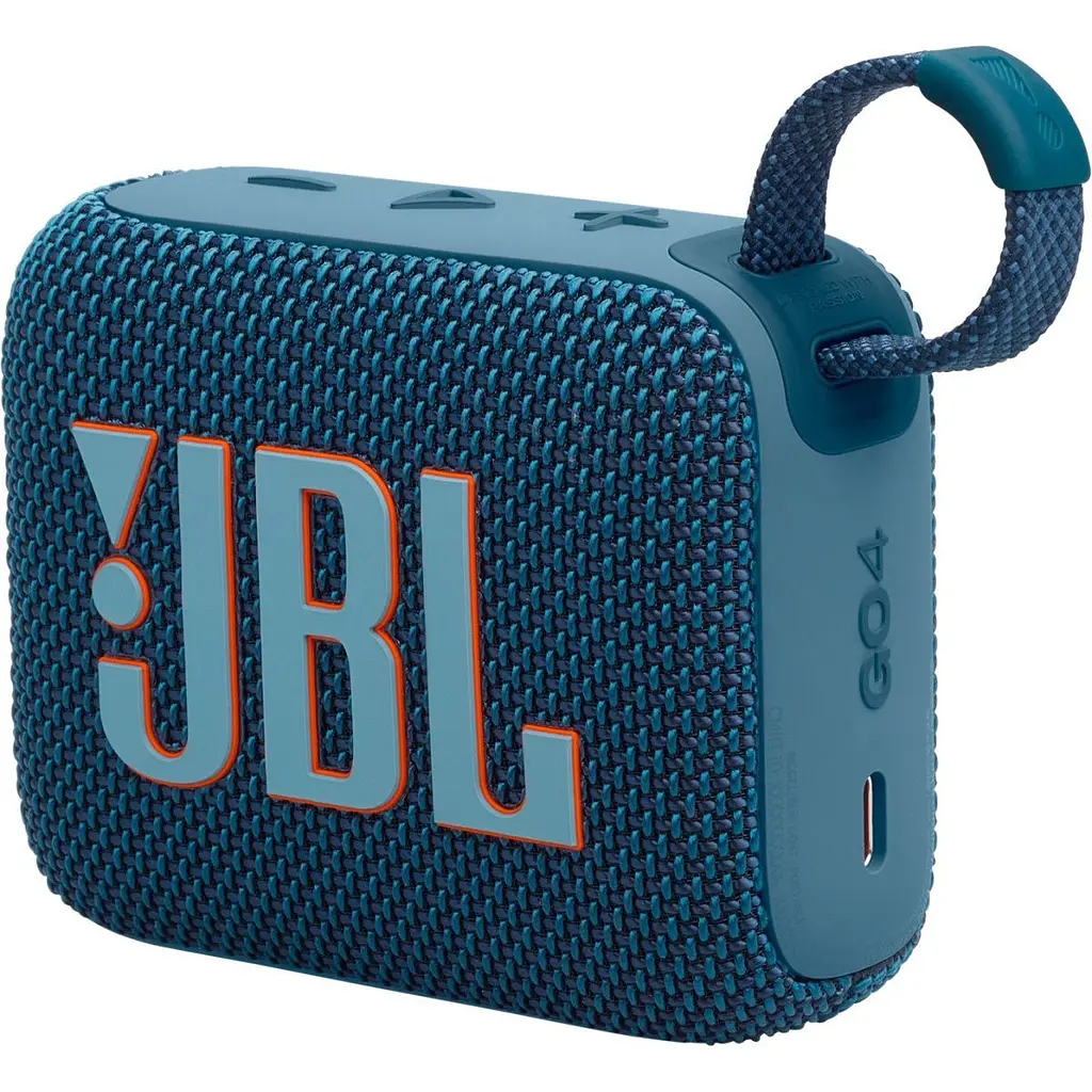 Портативна акустика JBL GO 4 Blue (JBLGO4BLU) [105717] - фото 3