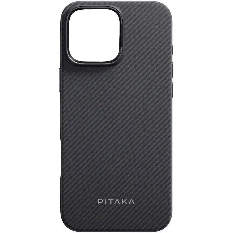 Чохол Pitaka Military-Grade Protective Case для Apple iPhone 16 Pro Max Twill 600D Black/Grey (KI1601PMPA) [126173] - фото 3