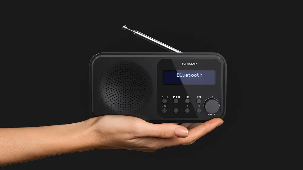 Радіоприймач портативний Sharp DRP420BK Black DAB+, FM, Bluetooth, батарейки, мережа - фото 8