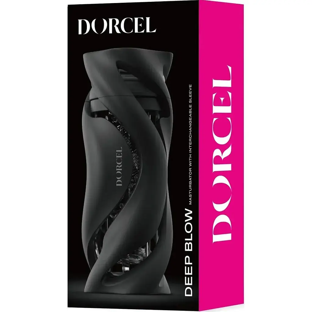 Мастурбатор Marc Dorcel Deep Blow чорний (SO7378) [170541] - фото 7