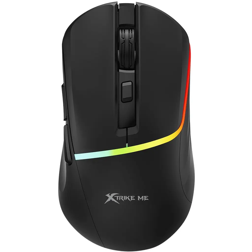 Комп'ютерна мишка Xtrike Me GM-322 ігрова 7200dpi. 6кн. RGB чорна (GM-322BK) - фото 4