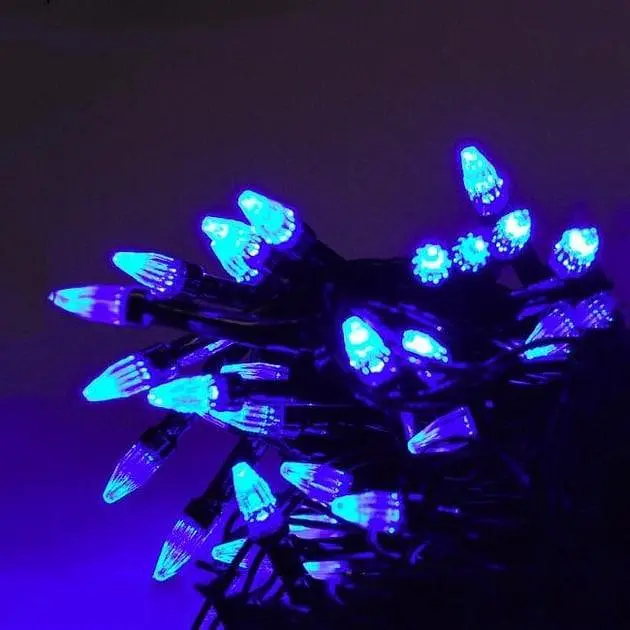 Светодиодная гирлянда Конус на 120 LED гирлянда 8 режимов от сети для помещения и улицы под накрытием 3 м на 0.6 м - фото 2