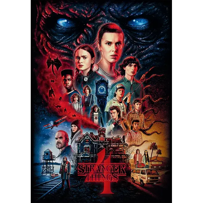 Пазл Stranger Things (Дивні дива) - 1000 шт Clementoni 39980 - фото 2