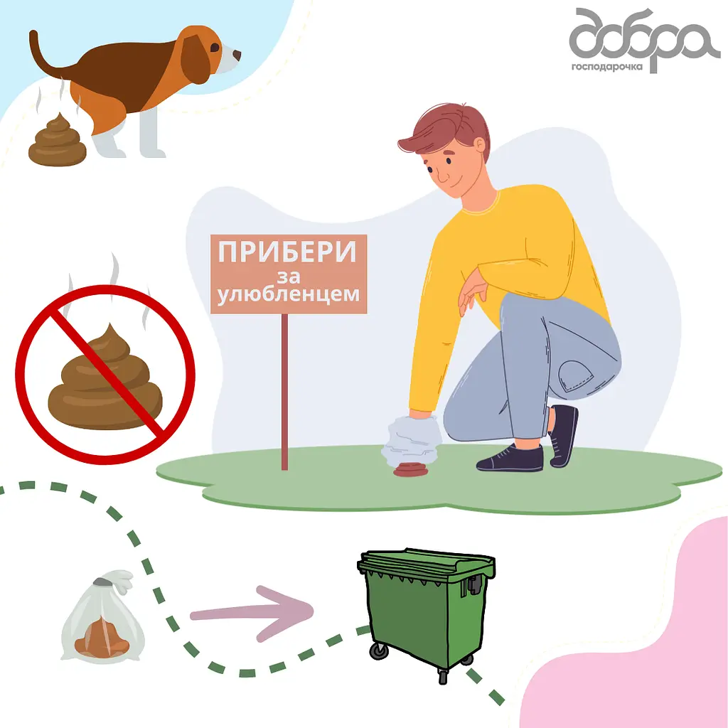 Пакети Добра господарочка для прибирання за тваринами 45 шт. (3 рулони x 15 шт.) - фото 5