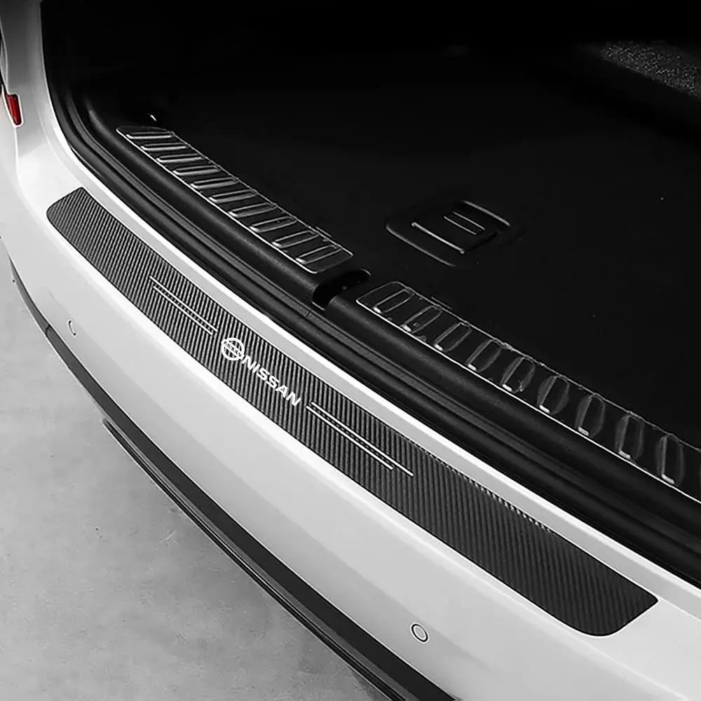 Захисна плівка на поріг багажника NISSAN карбон 1шт (90х7см) - фото 2