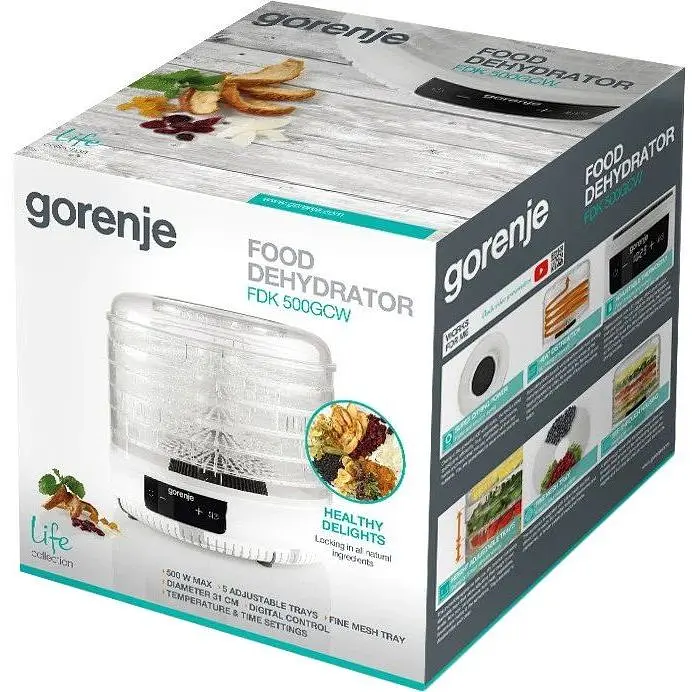 Електросушка Gorenje FDK 500 GCW (673853) - фото 8