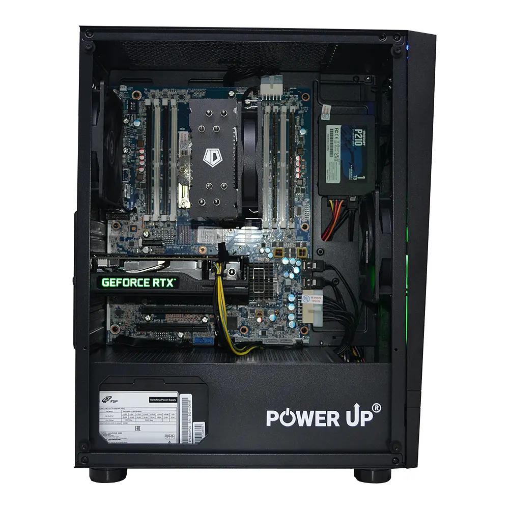 Робоча станція Power Up #277 Xeon E5 2673 v4/128 GB/SSD 512 Gb/GeForce RTX 4060Ti 8 Gb - фото 3