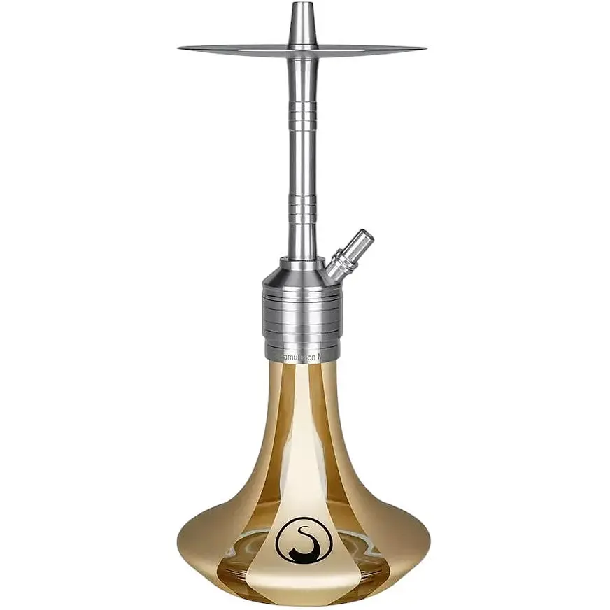 Кальян Steamulation Mini Gold Matt Metallic - фото 2