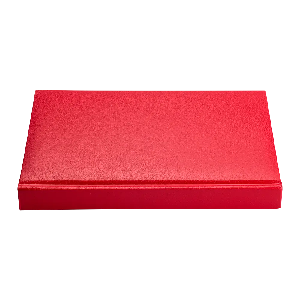 Щоденник недатований Buromax Classic A5 штучна шкіра/поролон 336 сторінок червоний (BM.20980-05) - фото 6