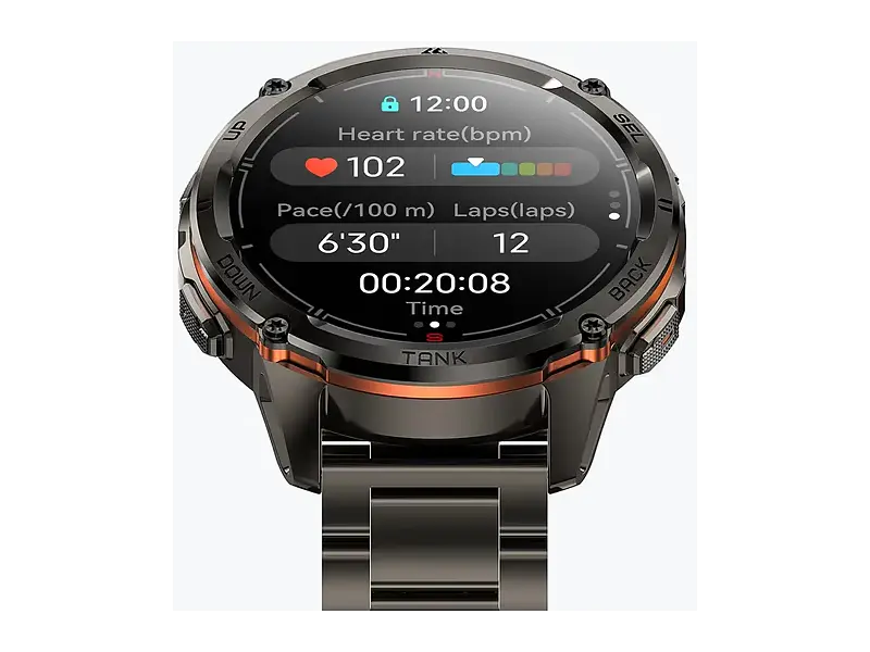 Смарт-годинник KOSPET TANK T3 ULTRA 2 SE Black - фото 2