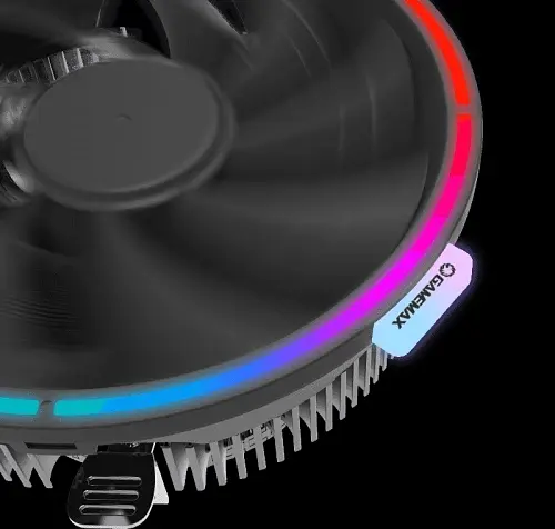 Кулер для процесора Gamma 200, алюміній, 1x120 мм RGB, для Intel 1200/115x/775 GameMax teh0027878 - фото 4