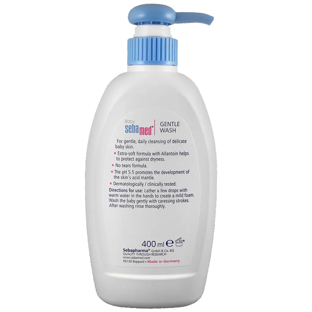 Засіб для вмивання Sebamed Baby, 400 мл - фото 3