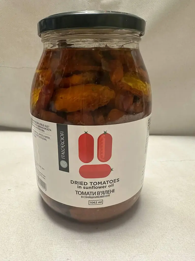 Томати в'ялені Italcarciofi Dried Tomatoes 900 г
