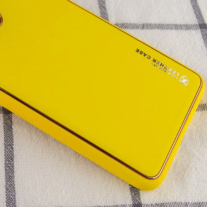 Шкіряний чохол Xshield для Samsung Galaxy M53 5G Жовтий / Yellow - фото 2
