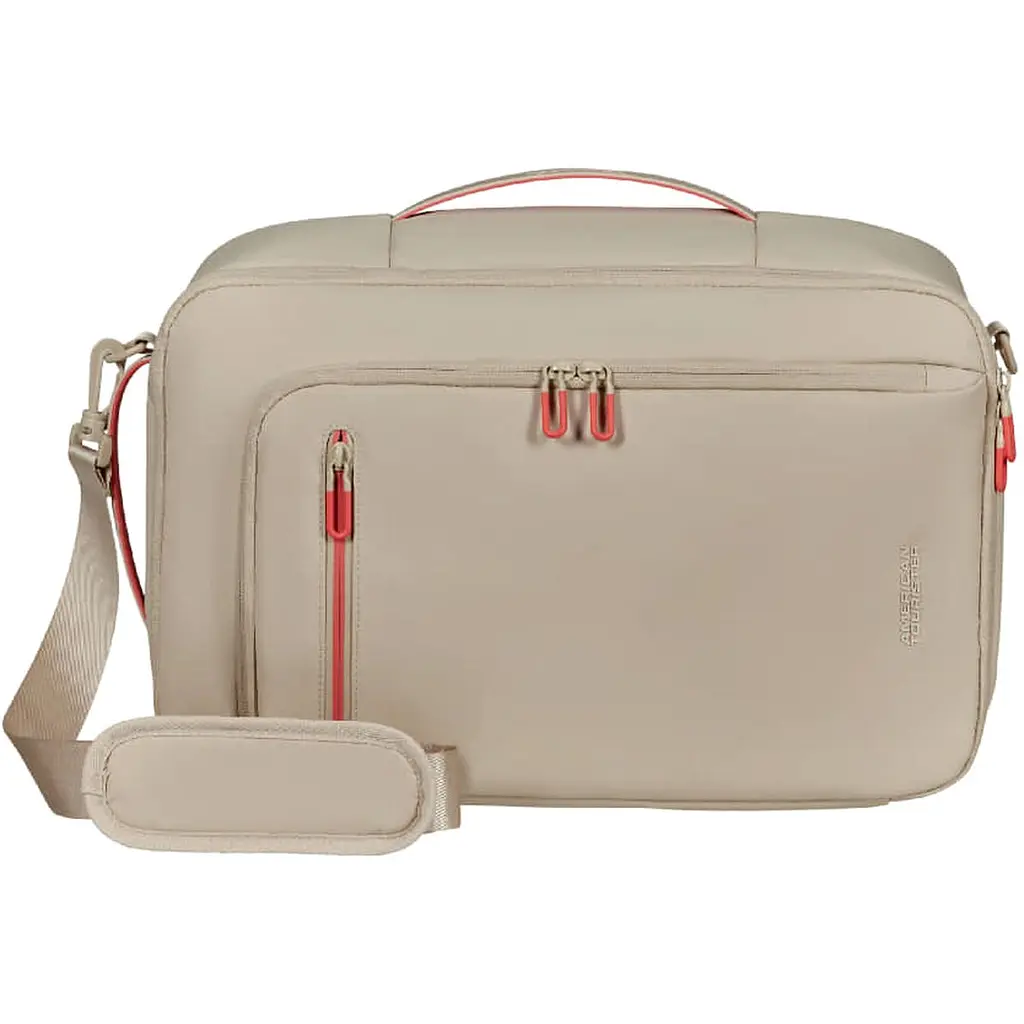 Дорожня Сумка American Tourister PUFFYPOP BEIGE 40x25x20 MJ1*15004 - фото 5