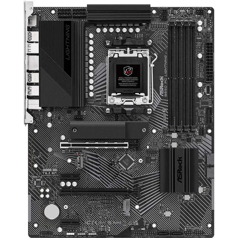 Материнська плата ASRock B650 PG Lightning [140015] - фото 2