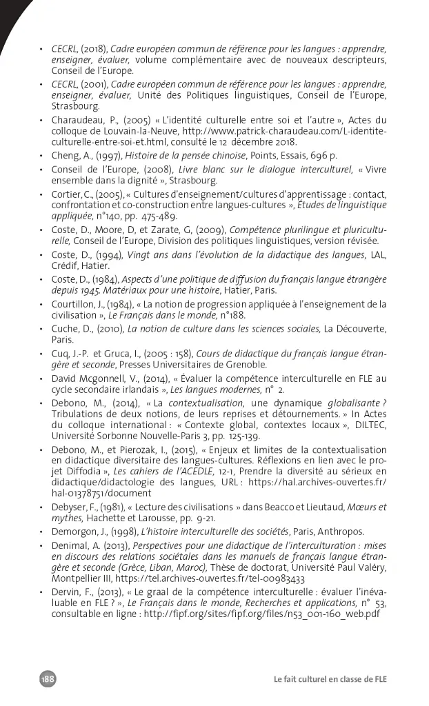 Collection F. Le fait culturel en classe de FLE - Евелін Арго - фото 33