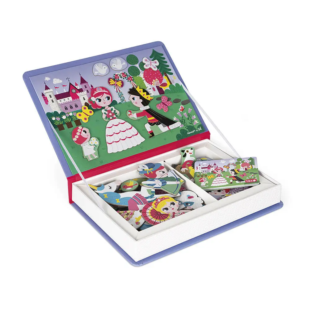 Магнитная книга Принцессы 55эл. Janod det0017714 - фото 4
