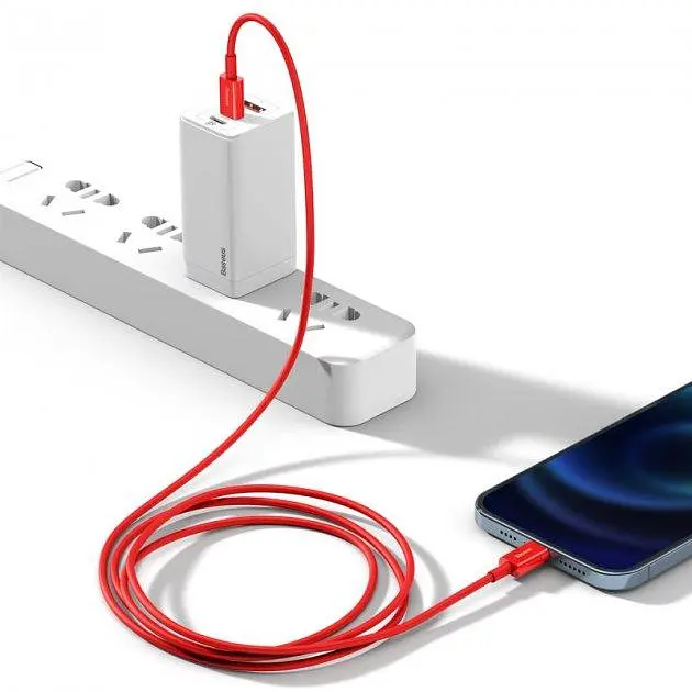 Кабель Baseus Superior Series Fast Charging Data Cable Type-C to iP PD 20W 1m CATLYS-A09 Red - фото 4
