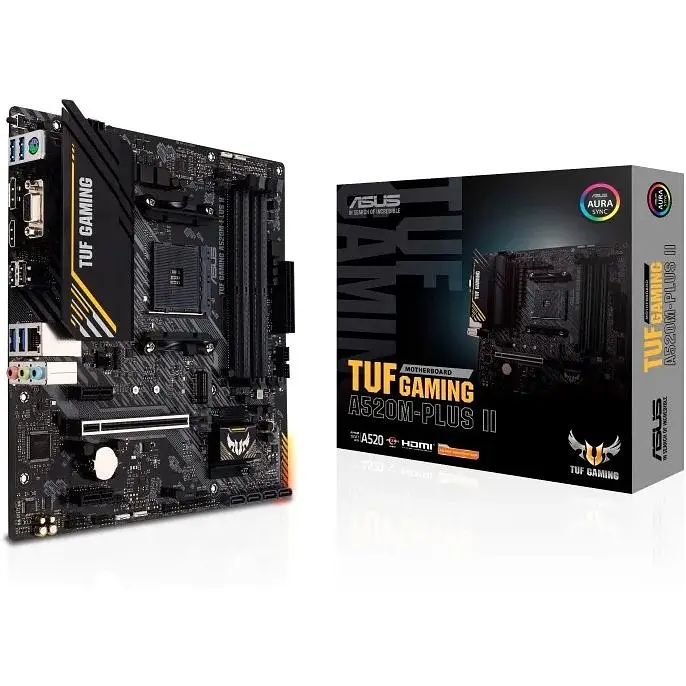 Материнська плата Asus TUF Gaming A520M-Plus II Socket AM4 - фото 2