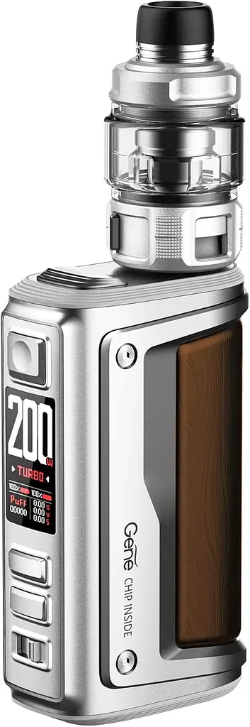 Електронна сигарета VooPoo Argus GT 2 200W з Uforce-L Tank 5.5 ml Kit Silver Grey (16647) - фото 2