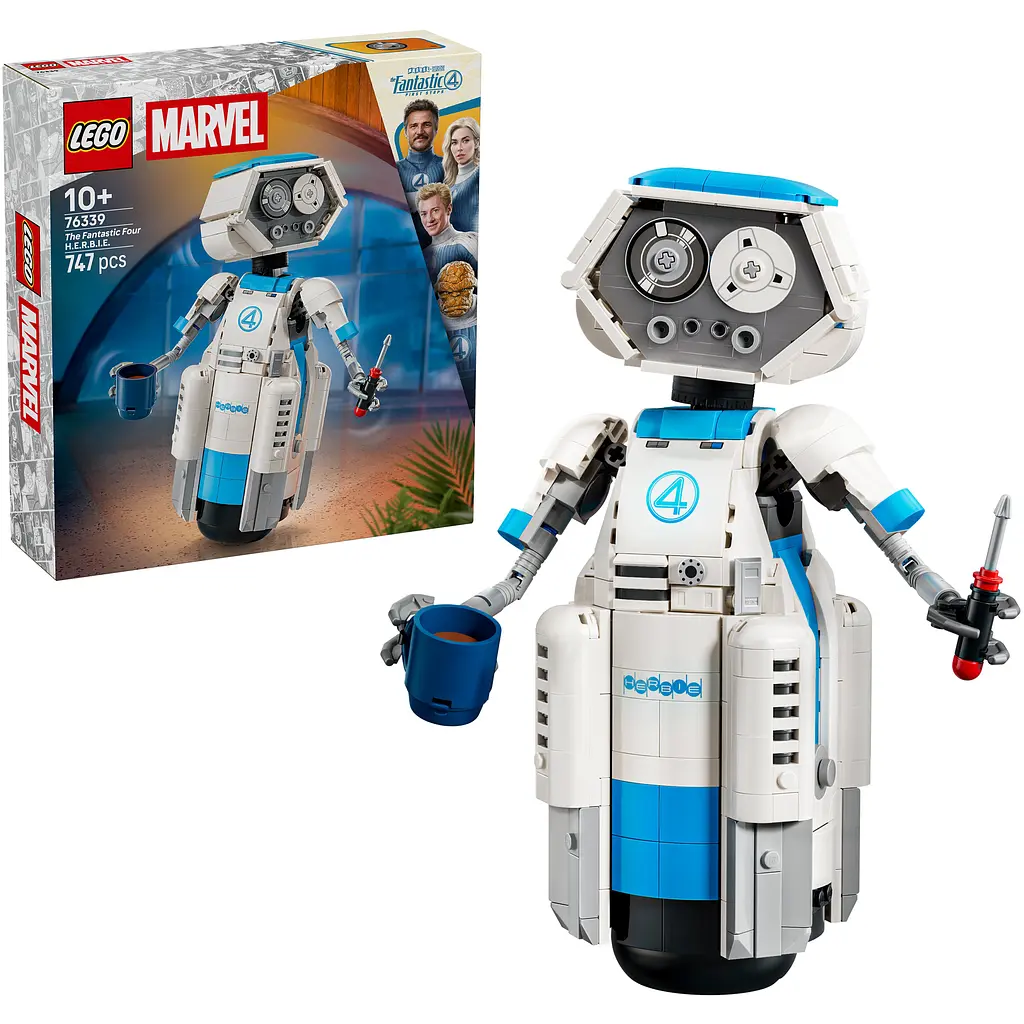 Конструктор LEGO Super Heroes Marvel Фантастична четвірка H.E.R.B.I.E. 747 ел. (76339) - фото 5