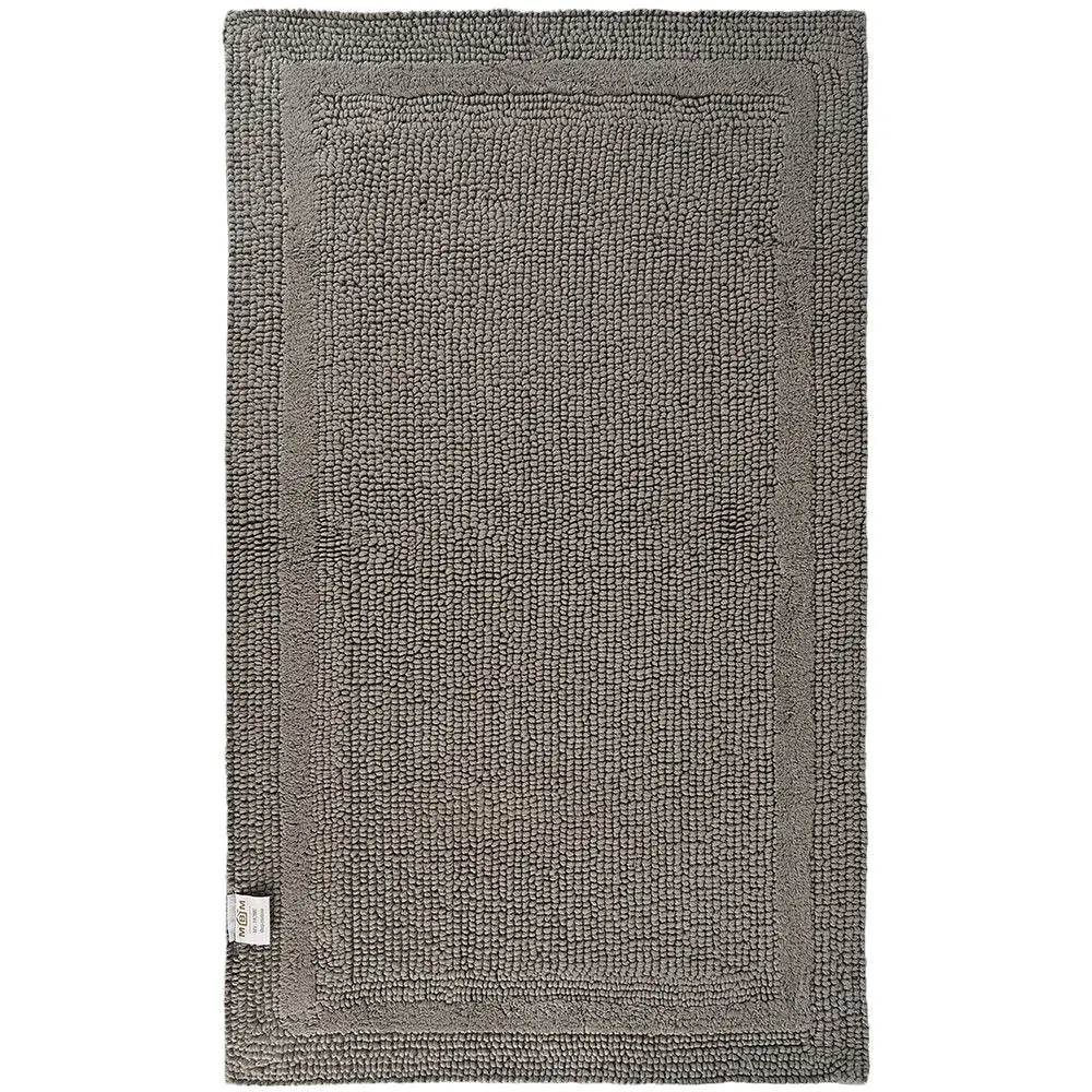 Килимок для ванної кімнати МВМ My Home Лиман 80х50 см темно-сірий (BM-02 S DARK GRAY) - фото 2
