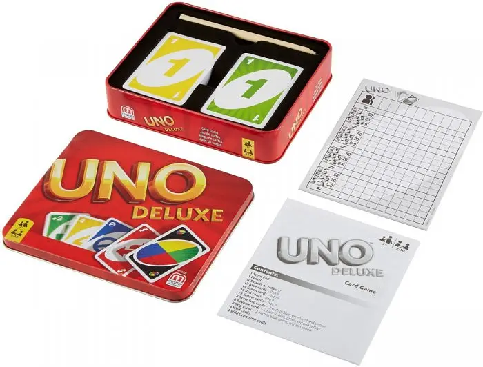Настольная игра Mattel Уно Делюкс (UNO Deluxe) (K0888) - фото 3