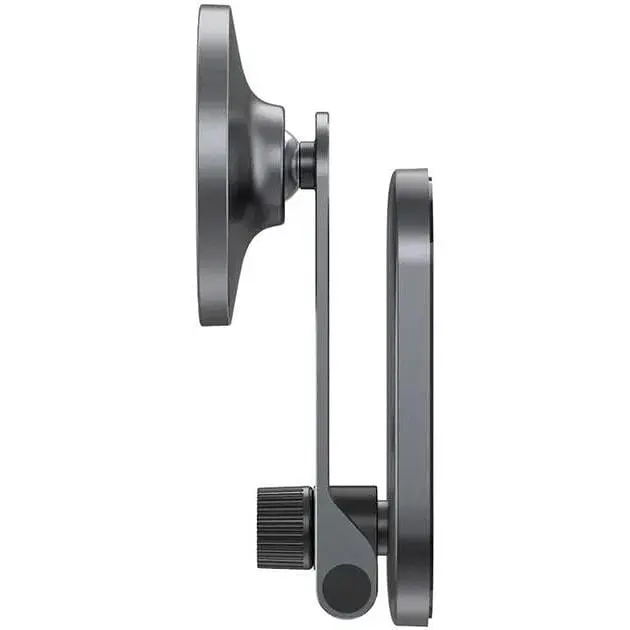 Автодержатель для Тесла Baseus T-Space Series Folding Metal Car Mount Magnetic серебристый - фото 2