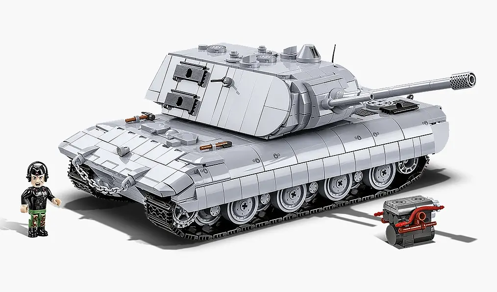 Конструктор дитячий танк Panzerkampfwagen E-100 COBI 2572 - фото 2