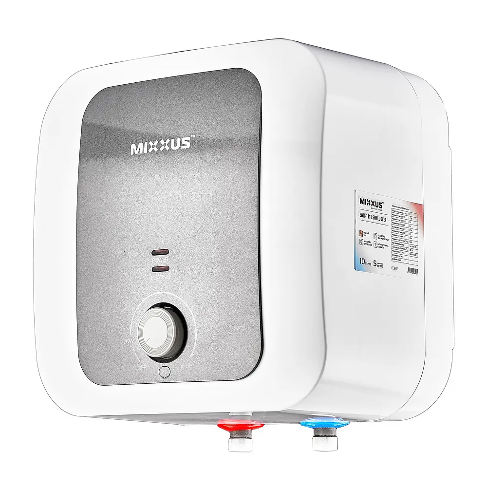 Водонагреватель "Над мойкой" Mixxus EWH-1110 Small Over накопительный 10 л мокрый тэн 1,5 kW WH0606 - фото 3