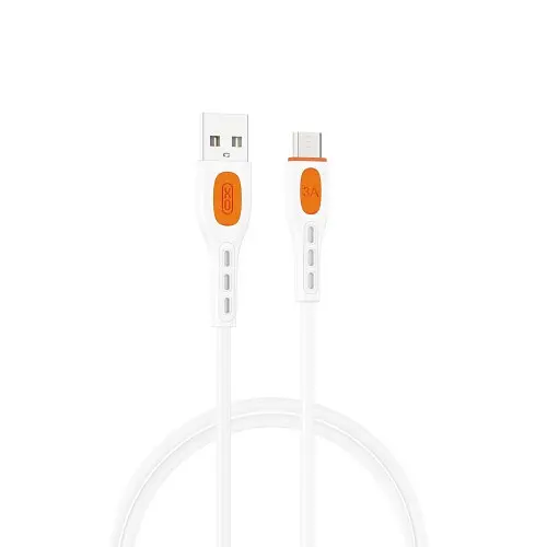 Кабель XO NB280 Jian Yan Series Micro Data Cable 1M 3A Білий - фото 3