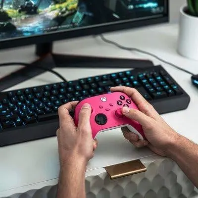 Microsoft Xbox Series X | S Wireless Controller Deep Pink (QAU-00082, QAU-00083) - фото 9