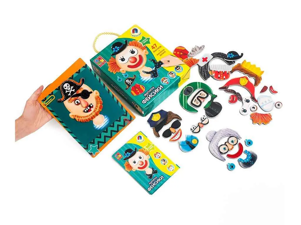 Гра магнітна VLADI TOYS "Фейсики" VT3702-15 - фото 2