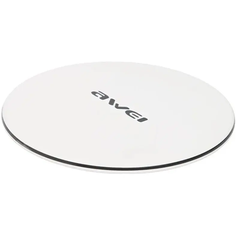 Бездротовий зарядний пристрій AWEI W6 Wireless charger White - фото 4