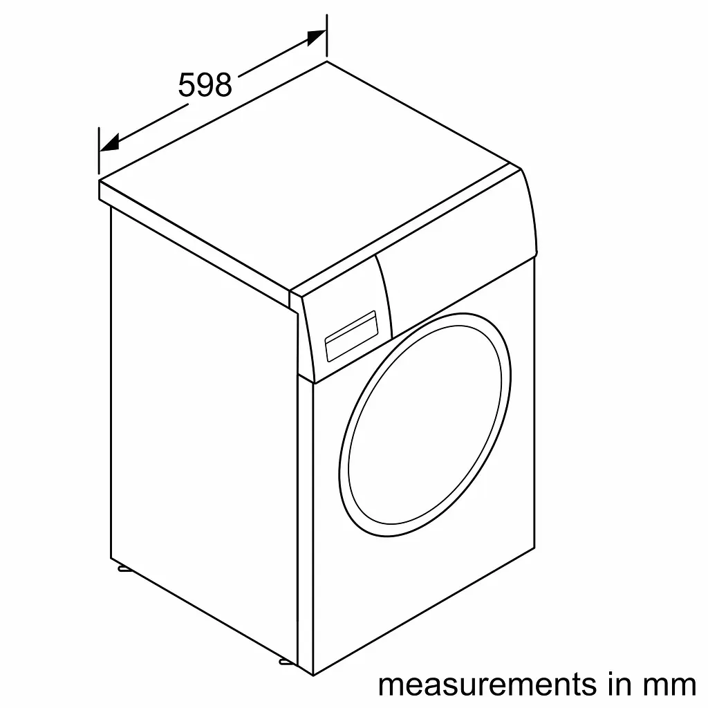 Пральна машина Bosch з фронтальним завантаженням WAN28262UA, 8кг, 1400, A+++(-10%), 55см, Дисплей, Білий (WAN28262UA) - фото 7
