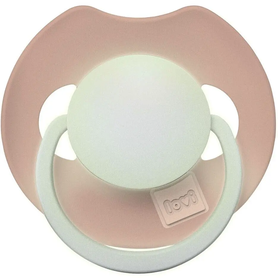 Пустушка силіконова динамічна LOVI Prime Blush Glow 0-6 місяців 1 шт. (34/436) - фото 2