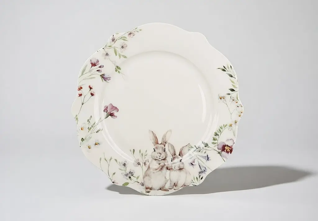 Тарілка порцелянова обідня BonaDi Spring Story 27 см (K211) - фото 2