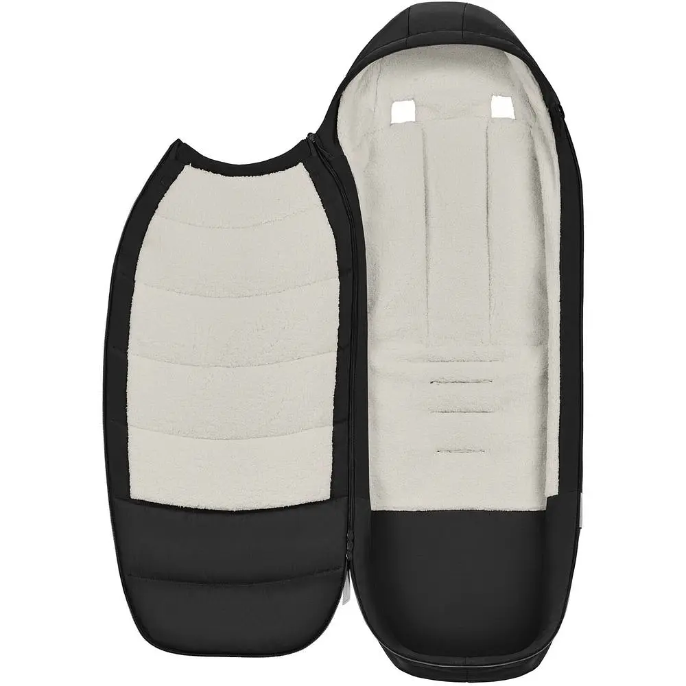 Чохол для ніг Cybex Platinum Footmuff Sepia Black, чорний (523000713) - фото 3